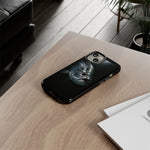 Tarpon Fishing Phone Case, Saltwater Portrait Black Cover, Gift