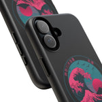 Great Dream Wave Circular Badge Vaporwave Phone Case – Japanese Aesthetic