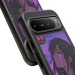 Melancholy Anime Girl Phone Case Vaporwave Tough Case