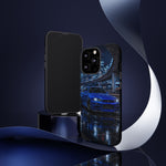 Skyline GT-R R34 Bayside Blue Tokyo Night Art Tough Phone Case