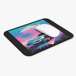 ZR1 C4 Corvette Mouse Pad Retro Vaporwave Neon Art