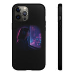 Girl at Window Night Cityphone Case | Tough Case