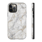 White Marble Pattern Phone Case | Tough Cover