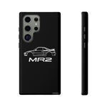 MR2 White Side Silhouette JDM Tough Phone Case Cover Gift