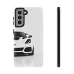 Arctic White C7 ZR1 Tough Phone Case for Vette Owners