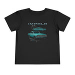 1961 Chevy Impala Toddler T-Shirt – Classic Turquoise Lowrider Graphic Tee