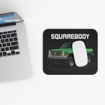 Chevy Squarebody Mouse Pad Classic Pickup Truck Desk Mat Green Chevy Gift