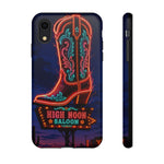 Neon Cowboy Boot phone case | High Noon Saloon design