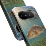 Redfish Phone Case, Seagrass Flat Underwater Art Cover