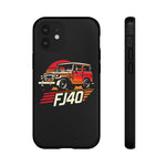 FJ40 Vintage Truck Illustration Phone Case | Tough Protective Cover