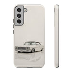 Impala White Studio Phone Case Studio Color Match Car Art