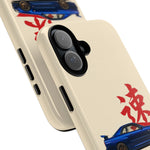 R34 Skyline Red Kanji Minimal Tough Phone Case