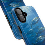 Amberjack School Phone Case, Open Water Sunlight Tough Cover