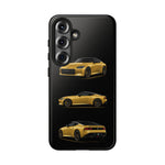 Gold Fairlady Z Classic Sports Car Tough Phone Case - 3 View