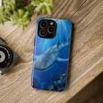 Whale Shark Phone Case, Sunlit Spotted Pattern Cover
