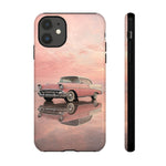 1957 Chevy Bel Air Blush Cream Tough Phone Case for Classic Car Fans