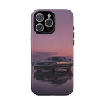 Sunset Skyline GT-R R32 phone case | car reflection, purple dusk