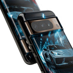 C8 Rain Tunnel Phone Case Racing Tough Case for Corvette Drivers