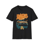 1967 Firebird Vintage Poster Road Scene Pony Car T-Shirt Classic Car Fan Gift