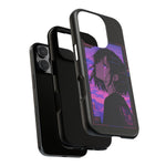 Melancholy Anime Girl Phone Case Vaporwave Tough Case