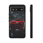 Charger Hellcat Widebody Red Rain Art Phone Case