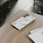 White Marble Pattern Phone Case | Tough Cover