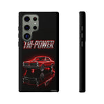 Tri-Power Classic Muscle Car GTO phone case | Retro Automotive Graphic