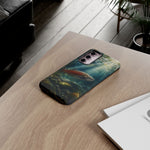 Salmon River Fishing Phone Case, Sunlit Current Cover