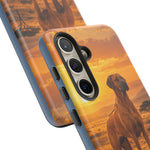 Rhodesian Ridgeback African Savanna Art Tough Phone Case