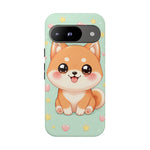 Shiba Inu Kawaii Chibi Smile Pet Dog Art Tough Phone Case