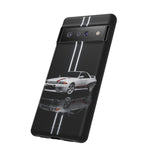 R32 Skyline Phone Case, White 91 JDM Sports Car Stripe Studio Cover