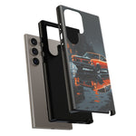 1966 GTO Orange Rainy City Tough Phone Case Cover Gift Art