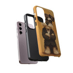 Schnauzer Mustache Boss Phone Case Funny Dog Lover Gift