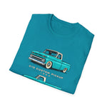 Vintage 1964 Chevy C10 Pickup Truck T-Shirt | Classic Lowrider Illustration