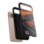 Datsun 240Z Classic JDM Sports Car Sunset Art Tough Phone Case