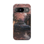 Cherry Blossom Street Scene R34 Skyline GTR Tough Case | Car Photo Cover