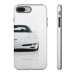 White C5 Z06 Front View phone case | Tough Cover