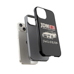 R34 Skyline GT-R JDM Rising Sun Tough Phone Case Cover Gift