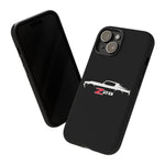 1970 Camaro Z28 White Silhouette Tough Phone Case Cover Gift