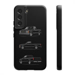 Black Silverado Classic Pickup Tough Phone Case for Chevy Truck Fans