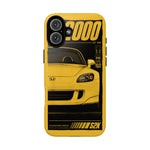 S2000 Spa Yellow Retro 90s JDM Car Tough Phone Case