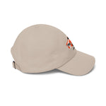 1967 1968 Mustang Fastback Dad Hat Pony Car Cap Adjustable Orange White GT