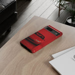 Red Miata Phone Case, NA MX5 90s JDM Roadster Tough Cover