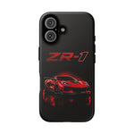 Red ZR1 C8 Phone Case for Chevy Fans, Tough Cover