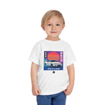 Skyline R33 Vaporwave Toddler T-Shirt – JDM Drift Car Kids Tee