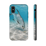 Permit Fishing Phone Case, Flats Fly Fishing Cover for Anglers