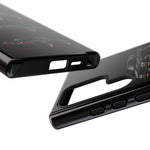 Black GNX Phone Case, Three-View Muscle Car Vector Tough Cover