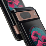 Great Dream Wave Circular Badge Vaporwave Phone Case – Japanese Aesthetic