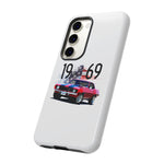 1969 Camaro Z28 American Flag Muscle Tough Phone Case Cover