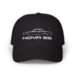 Nova SS 1962 Embroidered Hat Classic Muscle Car Outline Cap Vintage Silhouette Dad Hat Gift